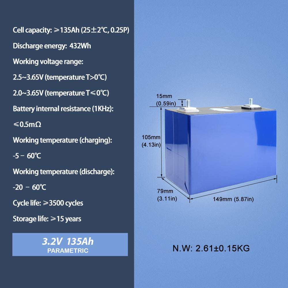 Cornex 3.2V 314Ah Lifepo4 battery