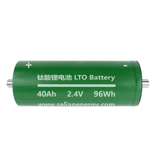 EU STOCK Selian LTO 2.4V 40Ah Grade A Batteries For CAR AUDIO, RV, EV, Solar