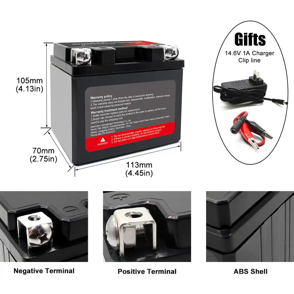 Selian 12V 3A LTO Battery Pack