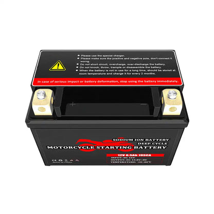 Selian 12V 6.5A Sodium-ion Battery Pack For Motorcycle Starter Long Cycle