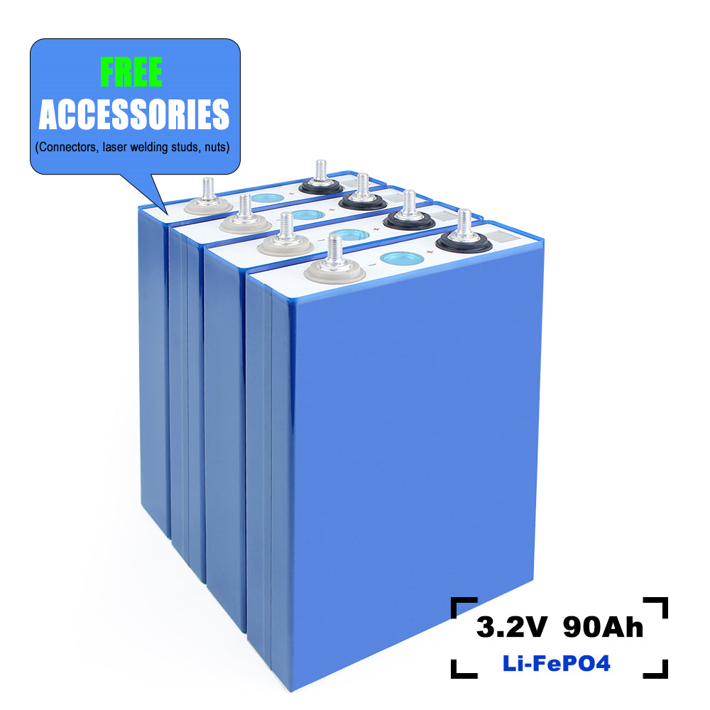 EVE 3.2V 90Ah Lifepo4 battery Grade A  for ESS UPS 150ah 300ah high rate lifepo4 cell energy system