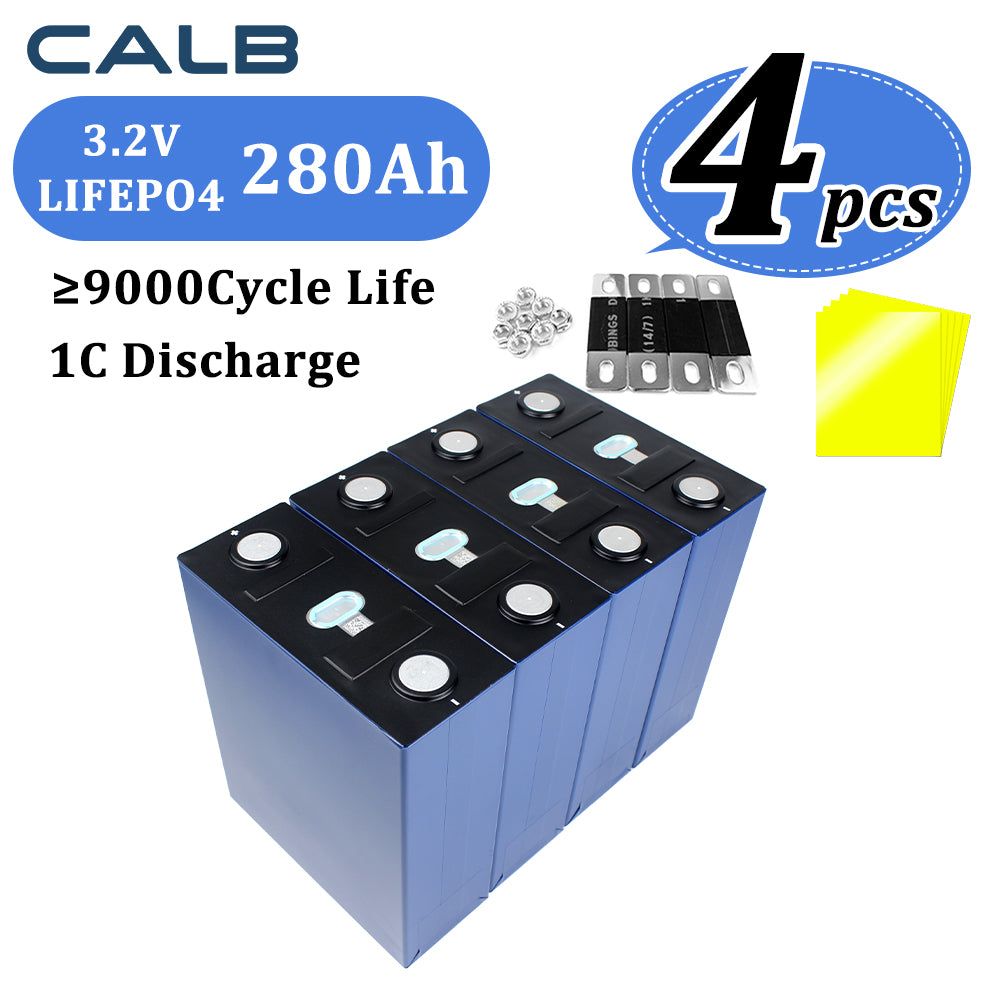 Free shipping! EU Stock CALB 280Ah Lifepo4 Battery Grade A Rechargeable Lithium For DIY 12V 24V 48V Boat Golf Cart