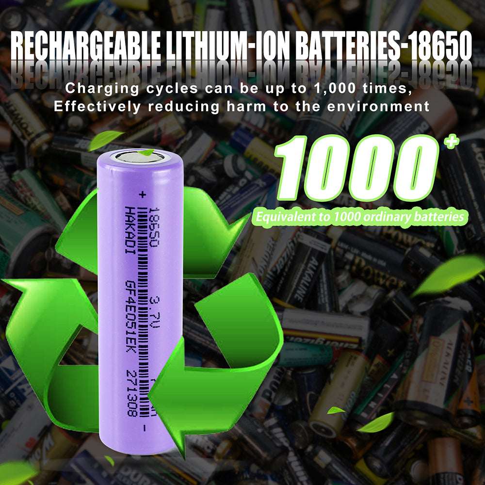 3.7V 2000mAh 18650 NMC Battery Cell - Rechargeable Lithium Ion Cylindrical