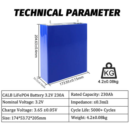 CALB 3.2v 230ah LFPO4 battery Grade A
