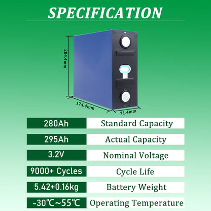 CALB 280Ah Lifepo4 Battery Grade A