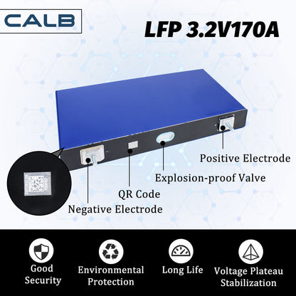 CALB 3.2V 170A Lifepo4 battery deep cycle LFP battery cells For Solar