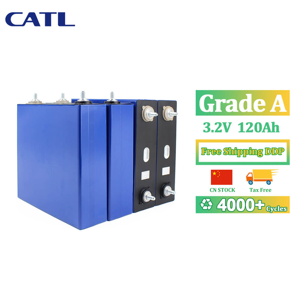CATL 120Ah LiFePO4 Battery Grade A Prismatic Cell