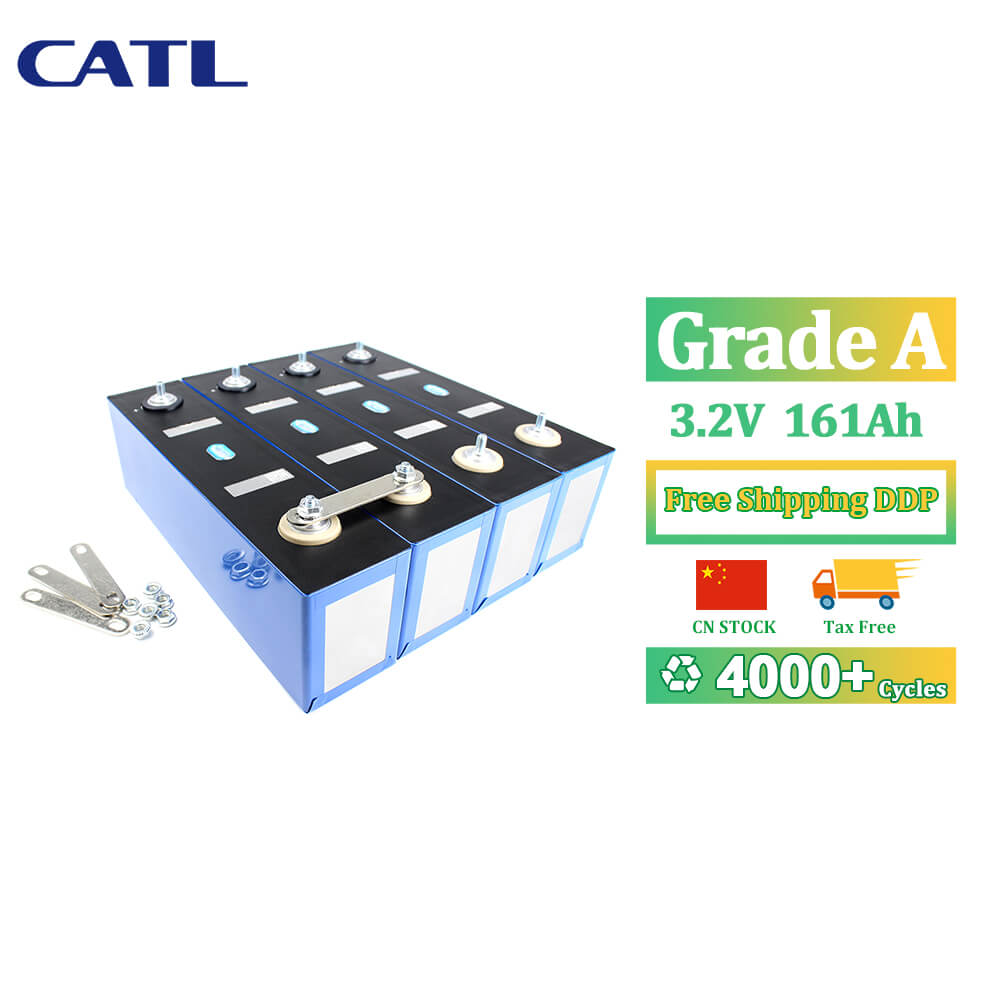 CATL 161Ah LiFePO4 Battery Grade A Prismatic Cell 