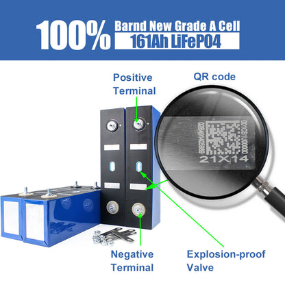 Original CATL 161Ah LiFePO4 Battery QR Code