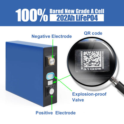 Original CATL 202Ah LiFePO4 Battery QR Code