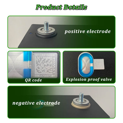 Original CATL 280Ah LiFePO4 Battery QR Code