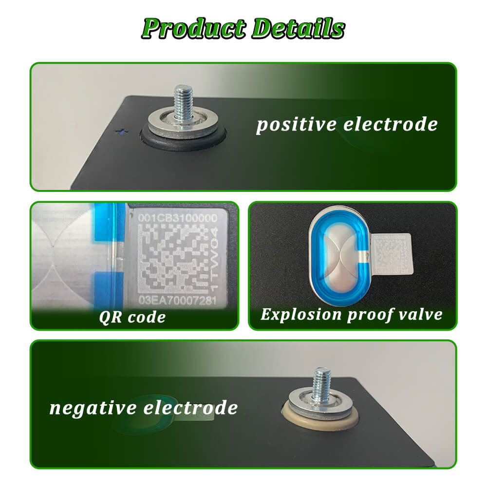 Original CATL 314Ah LiFePO4 Battery QR Code 100% Traceable to Factory Test Report