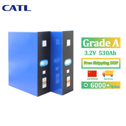 CATL 530Ah LiFePO4 Battery Grade A Prismatic Cell