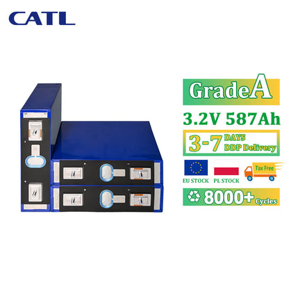 CATL 587Ah GradeA LiFePO4 Prismatic Battery Cell
