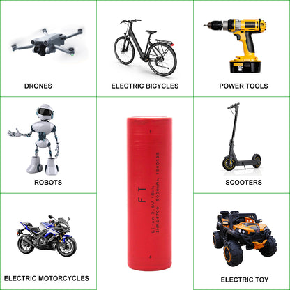 EU Stock EVE 50pl 21700 3.6v 5000mah Lithium-ion Battery MAX 180A 36C High Discharge eve 50pl Akku Cell for E-Bike Scooter