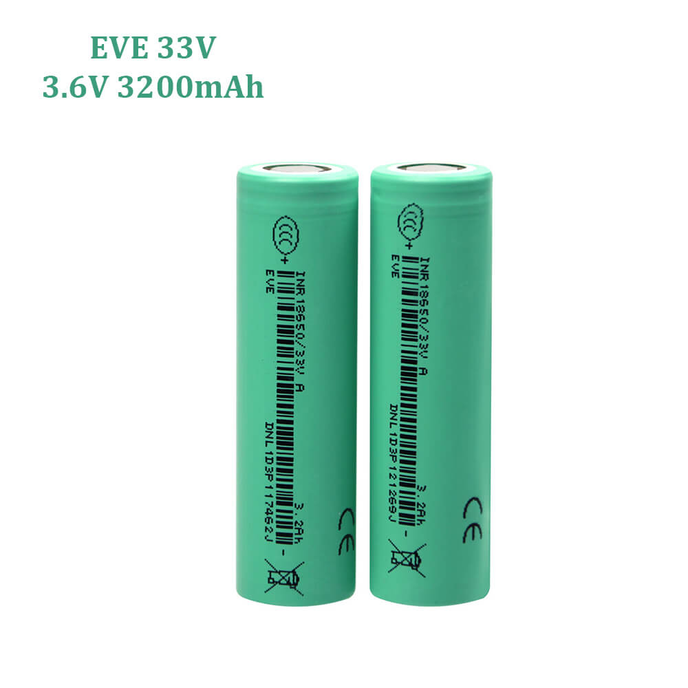 EU-Lagerbestand EVE 50pl 21700 3,6 V 5000 mAh Lithium-Ionen-Akku, max. 180 A, 36 C, hohe Entladerate, EVE 50pl Akkuzelle für E-Bike und Roller