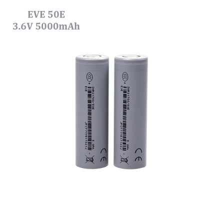 EVE 50E 21700 5000mAh Battery | High Energy Density Lithium Cell for E-Bike