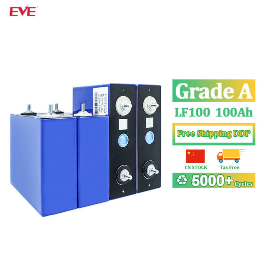 eve 100ah lifepo4 battery grade a cells