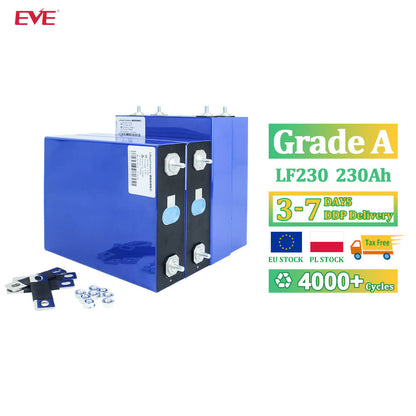 eve 230ah lifepo4 battery grade A