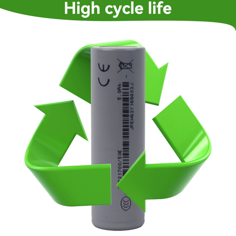 EVE 50E 21700 5000mAh Battery | High Energy Density Lithium Cell for E-Bike