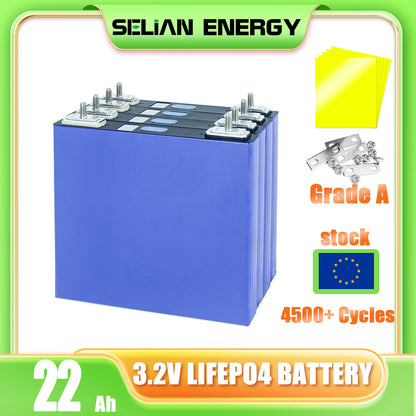 Grade A EVE LF22K LiFePO4 Battery Rechargeable cells 3.2V 20ah Prismatic Battery For home energy storage system