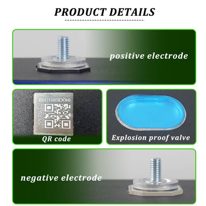 EVE MB56 628Ah LiFePO4 battery with qr code