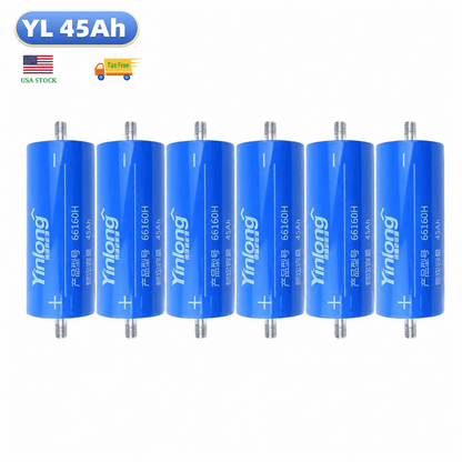 Batterie Yinlong 2,3 V 40 Ah LTO d'origine, en stock dans l'UE. Durée de vie de plus de 25 000 cycles. Idéale pour l'alimentation audio de voiture.