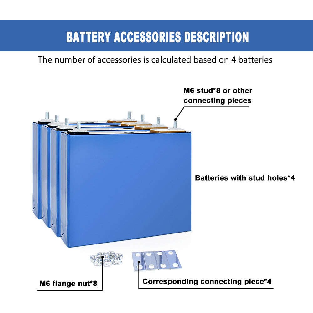 GOTION 3.2V 52Ah Lifepo4 battery Original Brand New For DIY 12V 24V 48V Solar Energy Storage RV Boat