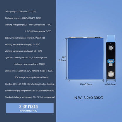 CATL 3.2V 173Ah Lifepo4 battery